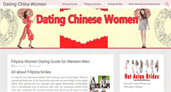 Desktop Screenshot of datingchinawomen.com